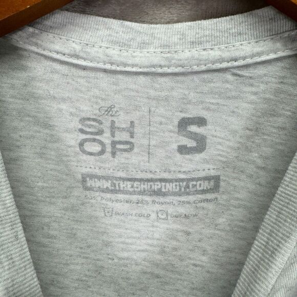 Hoosier Dome Stadium Indianapolis Colts VTG Football NFL Gone Gray T Shirt sz S - Picture 3 of 3